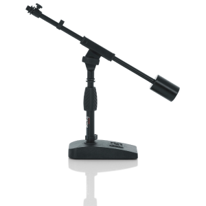 BANQUETING / TABLE MIC STAND HEAVY BASE ANGLE BOOM