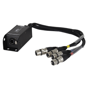 ETHERCON TO TAILS – 4 x 5 Pin XLR Female