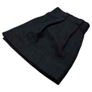 Image for 400MM BLACK PLEATED VALANCE 1000MM LONG