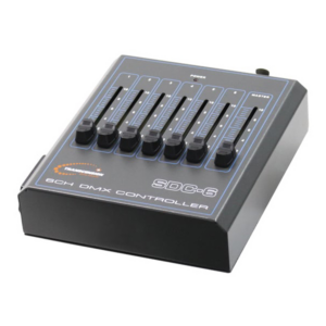 Image for SDC-6 6 CHANNEL DMX DESK