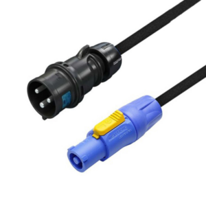 Image for 16 AMP PLUG TO POWERCON BLUE