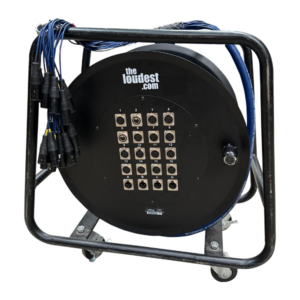 Image for 16/4 CHANNEL XLR MULTICORE ON DRUM 30M