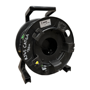 Image for 70M CAT6A ETHERNET RJ45 - DRUM MOUNTED