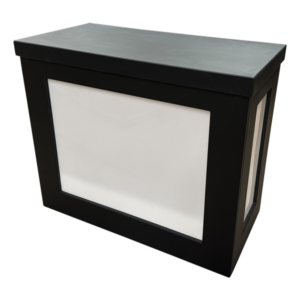 Image for DISPLAY POD BLACK - DJ BOOTH OR DISPLAY PLINTH