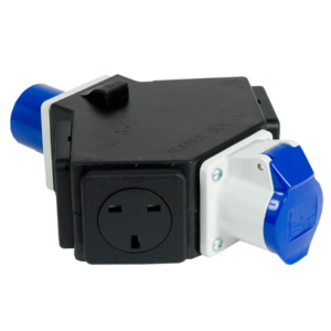 Image for RUBBER BOX 16A IN/THRU TO 4X13A