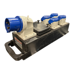 Image for RUBBER BOX 32 AMP SINGLE PHASE DISTRO