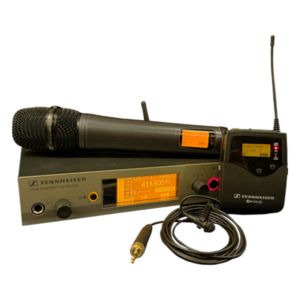 Image for SENNHEISER EW300 G3 HANDHELD & LAPEL WIRELESS MIC SYSTEM