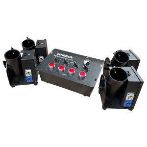 EQUINOX 4 WAY CONFETTI/STREAMER FIRER SYSTEM Image EQUINOX 4 WAY CONFETTI/STREAMER FIRER SYSTEM