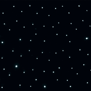6M X 4M BLACK WOOL SERGE LED STARCLOTH DMX Image 6M X 4M BLACK WOOL SERGE LED STARCLOTH DMX