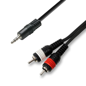 3.5MM MINIJACK TO TWIN RCA
